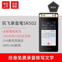IFLYTEK smart voice recorder SR502 702 501 recording real-time translation voice to text SR302pr