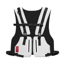 New sports tactical vest fitness outdoor training protection vest muscle men night running reflective polyester brothers