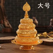 Jinghong Nepalese handicraft Tantric dharma instrument Tibetan Buddhism Manza plate for Xiu Mancha Luo Pearl gemstone large