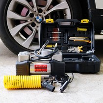 Car air pump car air pump tire 12v double cylinder portable car high pressure multi-function pump