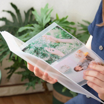 Polaroid album interstitial photo storage book 3 5 6 7 inch large capacity card collection commemorative album Star chasing couple movie ticket photo collection Love bean album Stamp small card collection combination
