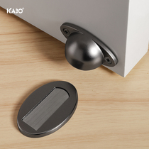German KABO door suction invisible bathroom door collision bedroom wall suction door stop strong magnetic force anti-collision ground suction
