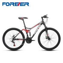 2021 new permanent brand soft tail off-road mountain bike 24 speed 26 inch double shock absorption rear shock student bike