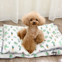 Pet nest mat Four Seasons mat autumn and winter nest bed double sided with Teddy VIP method to keep warm cotton