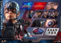 (Shipped in batches)HotToys 1 6 MMS536 Fu Lian 4-Final Battle Captain America