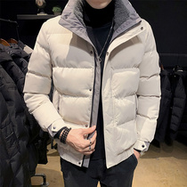 Cotton coat thick 2021 new trend down cotton jacket cotton padded jacket winter fashion fashion brand autumn winter mens coat