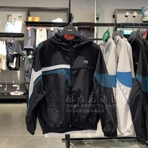 Li Ning mens 2021 autumn new sports fashion trend series water repellent sports windbreaker AFDR405