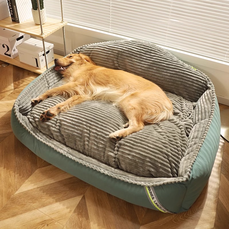 狗窝冬季保暖大型犬可拆洗金毛宠物冬天沙发狗垫子四季通用狗狗床