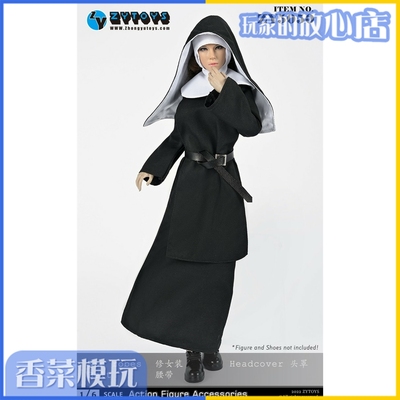 taobao agent Zytoys zy5050 1/6 ratio model Modern nun suit spot spot