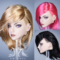 YMTOYS 1 6 hair transplant female head carving Esther YMT032 suitable for TBL PH plastic female prime body spot