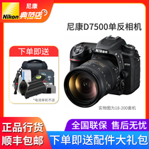 Nikon D7500 SLR camera mid-to-high-definition tourist landscape portrait digital camera d7500 set