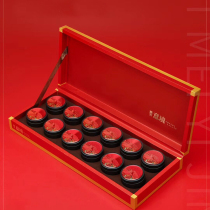 Authentic Qi Gate black tea aromas 2021 wild ancient tree honey fragrant work gift box with upscale tea 200g scattered