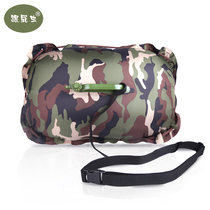 Wangzi follower brand personality camouflage nylon cloth double airbag reservoir with swimming float anti-stab anti-wind buoy