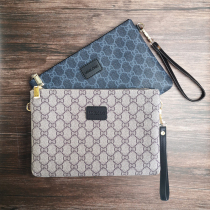 2021 new mens wallet long section large capacity society small group hands with wallet female hand grip bag for mens leather clip wave