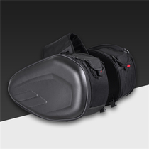 Motorcycle side bag saddle bag motorcycle bag side bag double side bag large capacity can be placed helmet can be expanded