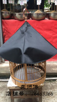 Bird cage special cover Waterproof rainproof cover rainproof cloth Waterproof sunshade sunscreen warm cover Flat top cage round cage