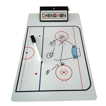 Ice Hockey Board Command sand table pvc coach Board double-sided design with whiteboard pen 1
