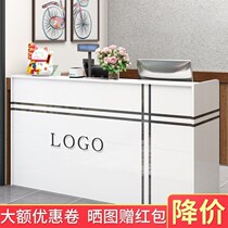 Cashier Counter Bar Front Desk Reception Desk Counter Desk Simple Modern Small Commercial Convenience Store Office Desk