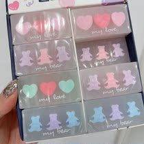 Full 39 Korea import brand rubber eraser cute pattern eraser