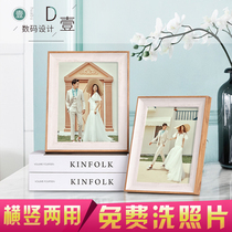 Baby photo frame setting 5 6 7 8 10 inch office wedding dress hanging wall custom do plus wash photo decoration frame