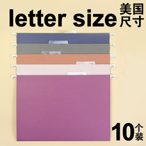 US size letter size hanging clip small 324mm hanging folder hanging quick labor quick labor 10 packs