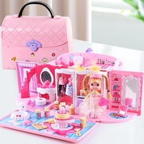 Girl toy doll house princess castle villa house house game puzzle 367 a 9 year old girl birthday gift