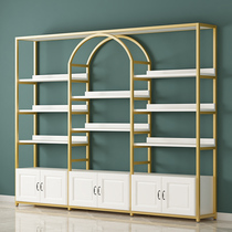 Shelf display rack shoe store rack multi-layer multifunctional beauty salon cosmetics skin care products display cabinet display rack