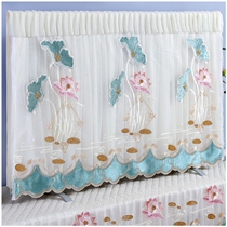 Sheng Si Na new lace TV cover dust cover cover TV cover cloth cover towel 55-inch Chinese home TV cover