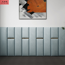 Technology cloth wall stickers tatami soft bag Wall Wall self-adhesive Nordic bedside background wall card seat backrest floating window mat customized