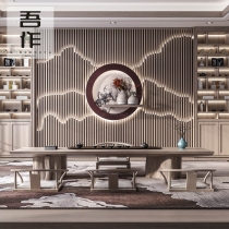 New Chinese tatami tea table and chair combination rectangular Zen tea table low table tea room box kung fu tea table