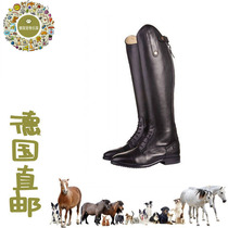  German direct mail high-end leather childrens special riding boots breathable non-slip stable and safe spurs 34-41