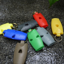 EDC outdoor sports life whistle treble multicolor optional Fox FOX40 ultrasonic seamless survival whistle