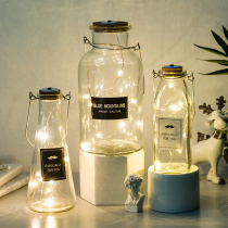 Thousands of crane folding glass bottles wishing to fold the stars of creativity bottle of gift bottle drifting bottle