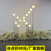 Wedding props Dragon Ball Road lead flexible multi-head white ball bulb Dragon ball lamp ornaments wedding road guide light