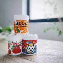 Japan imported Marukawa canned chewing gum Bubblegum orange strawberry cola flavor round gum sugar 130g