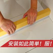 Toilet water retaining strip can be removed from the dry and wet separation partition bathroom can be used to raise the toilet floor
