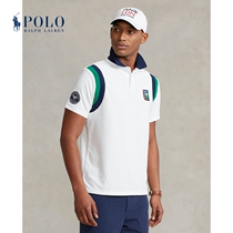 Ralph Lauren Ralph Lauren Mens 21 Summer Wimbledon Custom Slim-fit Terry Cloth Polo shirt