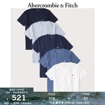Abercrombie & Fitch Mens Clothing 5 Pieces Logo short sleeve T-shirt 308458-1 AF