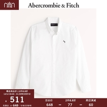 Abercrombie & Fitch Men Embroidered Logo Oxford Shirt 311895-1 AF