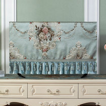 Nordic style 2021 New LCD TV dust cover cover lace 55 inch 65 inch 75 hanging cover cloth cover