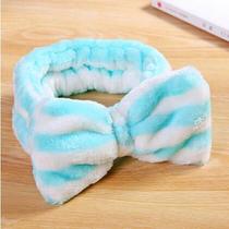 Cute big bow female makeup hair accessories hair hoop wash mask Korean hair band Korean headscarf