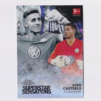 Topps2018-2019 Bundesliga Chrome star card superstar CastelsWolfsburg SS#