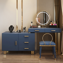 Light luxury dresser storage all-in-one cabinet Nordic modern minimalist ins wind small apartment bedroom premium makeup table
