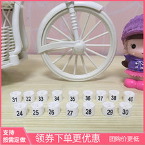 White background black word plastic size ring hanger pants size buckle clothing digital code size Grain Store 22-64