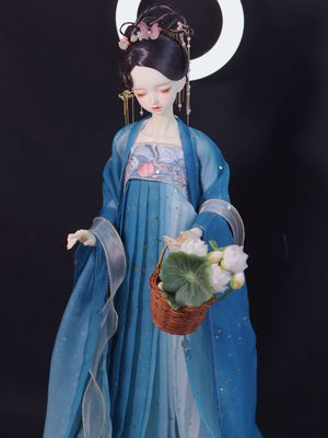 taobao agent [Next Meeting] [Iris] BJD three -point four -point Xiongmei OB27/24 Size Ancient style costume baby clothes