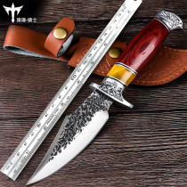 Retired portable knife high hardness tool body defense Blade forged knife Saber outdoor straight knife sharp tritium knife