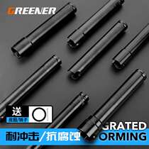 Electric wrench sleeve head extended hollow 24 opening sleeve 27 hexagonal thickening U-shaped mountain woodboard hand 22