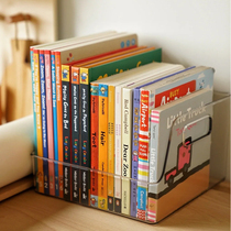 Student book box book storage box transparent book children high school classroom desktop Oxford tree picture book packing box