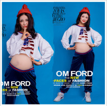 2019 New pregnant womens photo clothing Korean version of the photo studio maternity dress photo dress