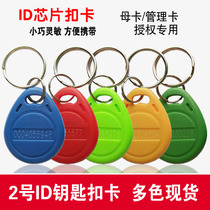 2 ID card 4100 chip residential area access card elevator card room card property authorized induction time card